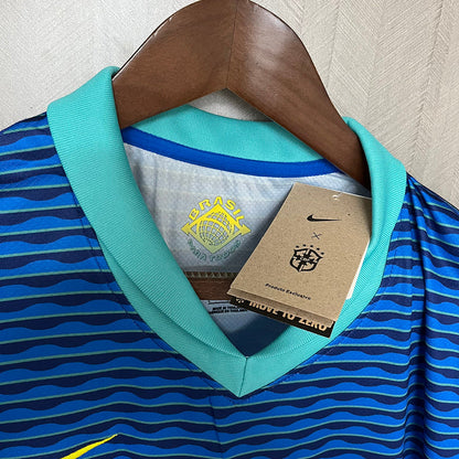 Trikot Brasilien 24/25 Blau Auswärts