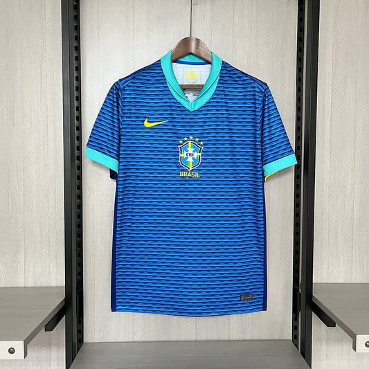 Trikot Brasilien 24/25 Blau Auswärts