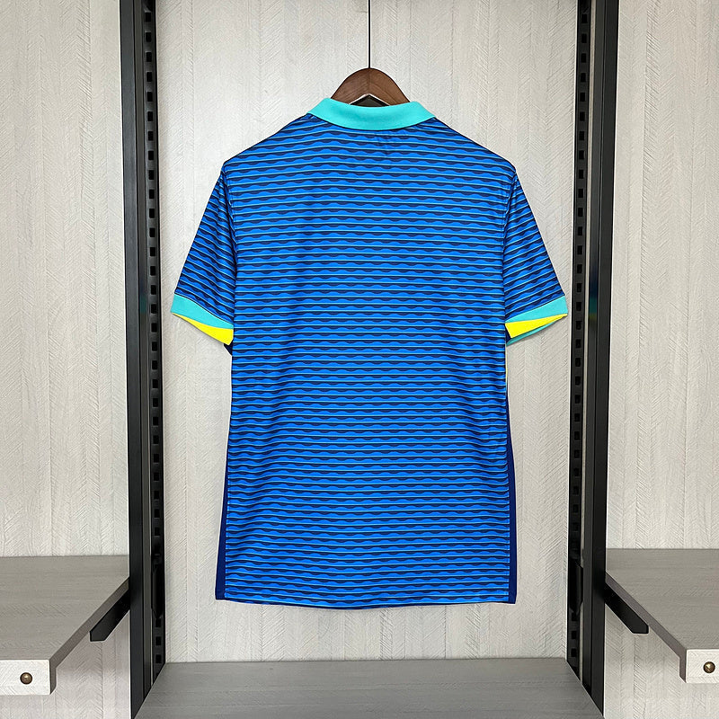 Trikot Brasilien 24/25 Blau Auswärts