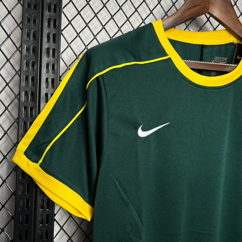 Brasilien Torwarttrikot Retro 1997/98 Grün