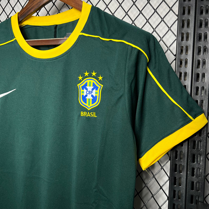 Trikot Brasilien Retro 1997/98 Grün