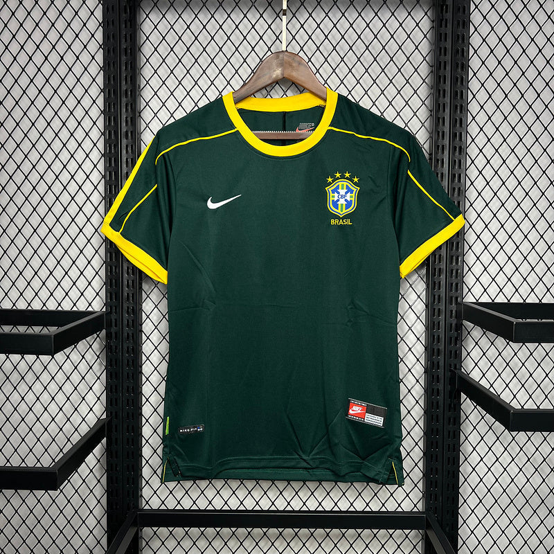 Trikot Brasilien Retro 1997/98 Grün