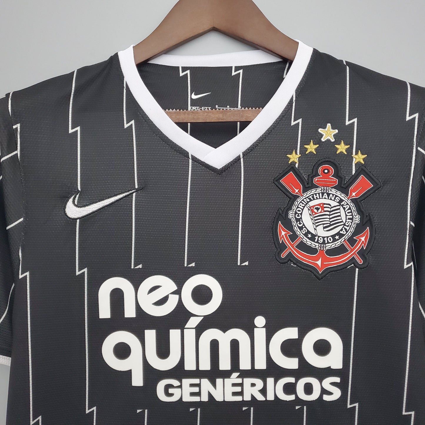 Trikot Corinthians Retro 11/12 – Schwarz