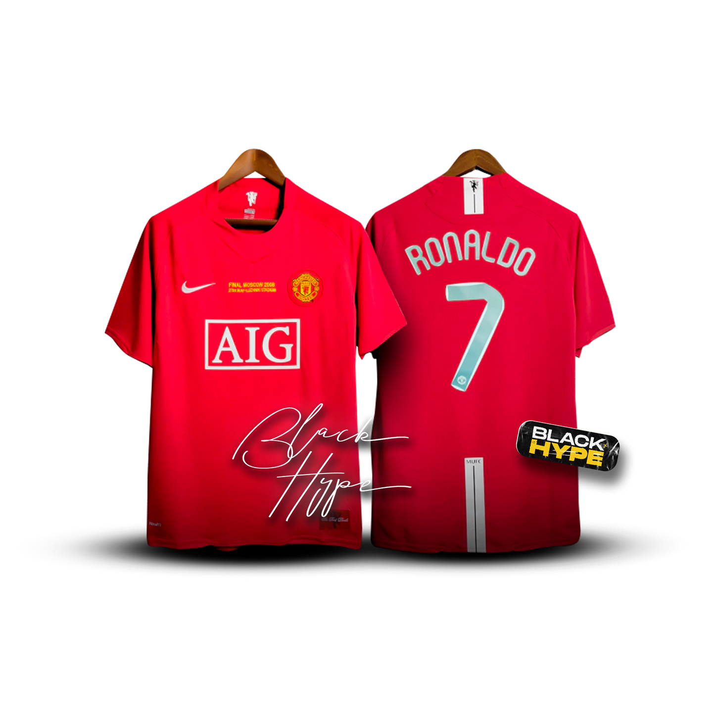 Cristiano Ronaldo Manchester United Legends-Trikot 07-08 - Rot