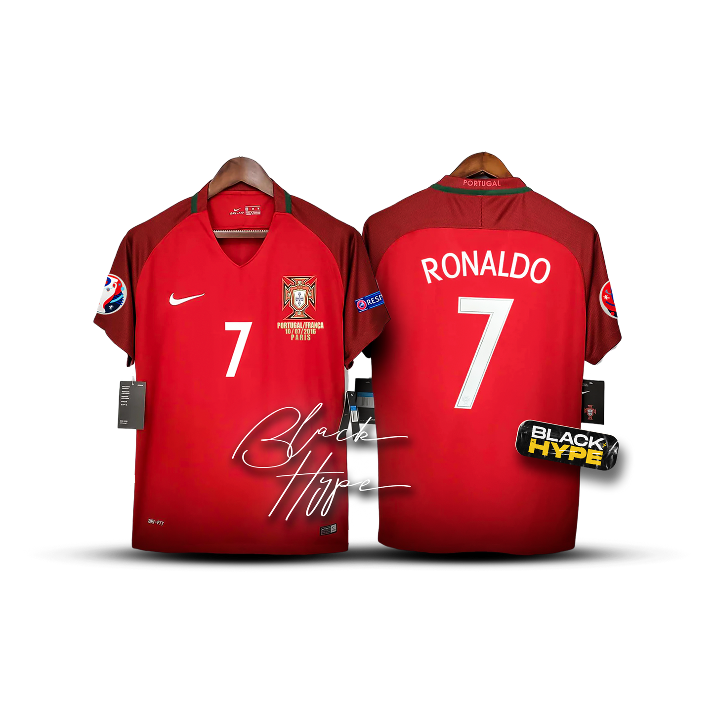 Trikot Cristiano Ronaldo Portugal 2016 Legende