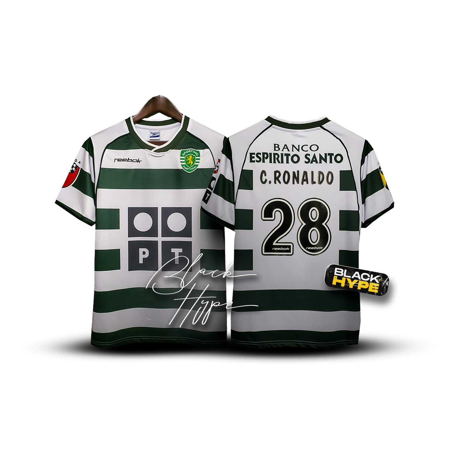 Cristiano Ronaldo Trikot Sporting 2002 Legende