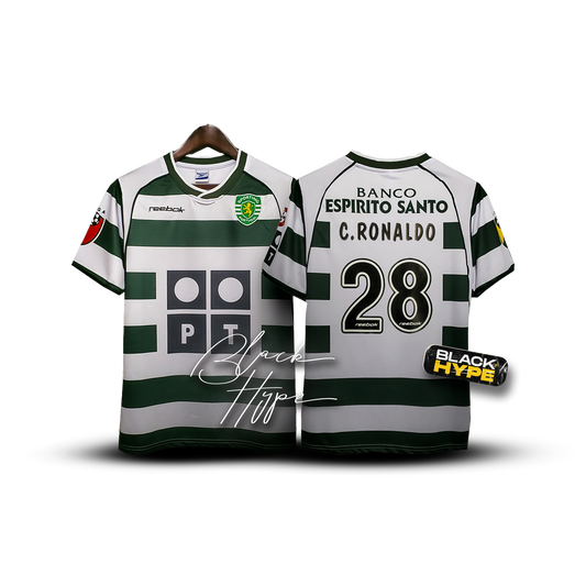 Cristiano Ronaldo Trikot Sporting 2002 Legende