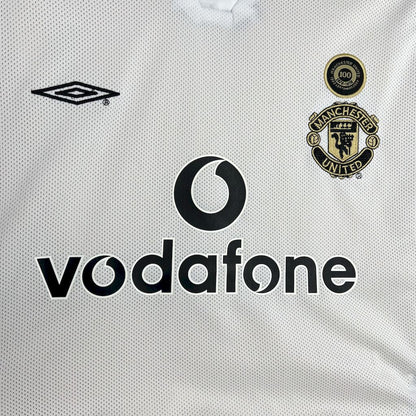 Wendetrikot Manchester United Retro 2001/02 zum 100. Jubiläum