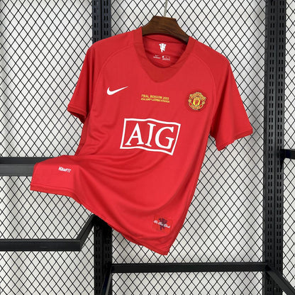 Manchester United Retro Trikot 2007/08 Heim UCL