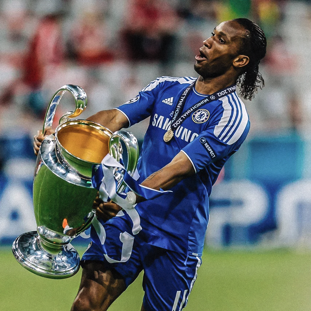 Trikot Drogba Chelsea 12-13 Legende