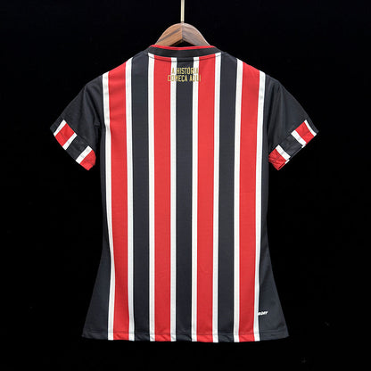 São Paulo Damen-Auswärtstrikot II 24/25 – Gestreift