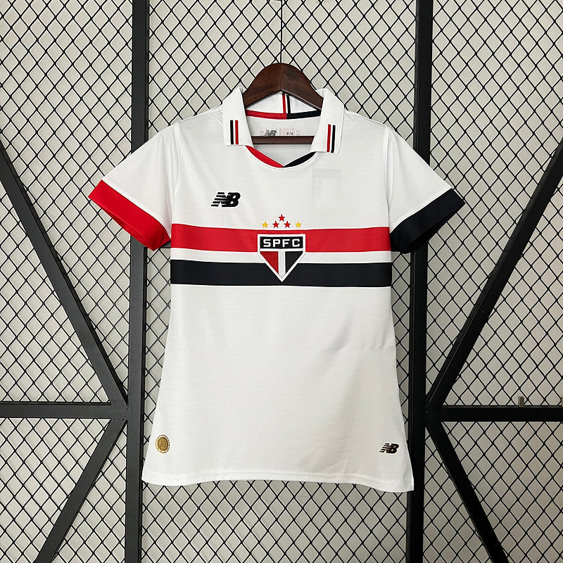 São Paulo Damen-Heimtrikot I 24/25 – Weiß