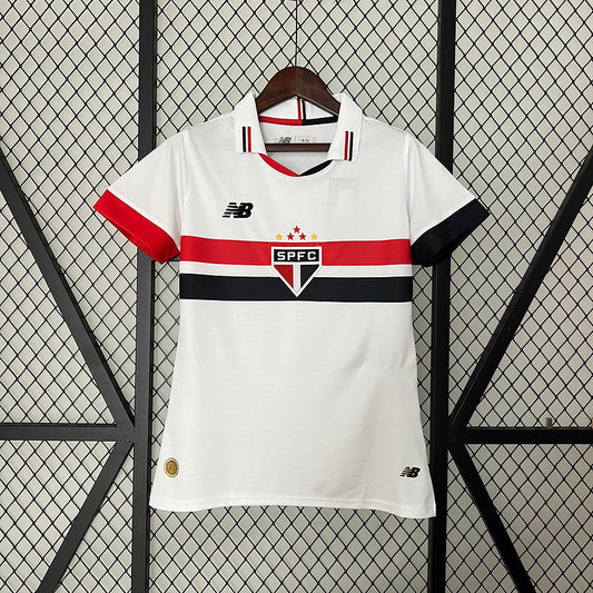 São Paulo Damen-Heimtrikot I 24/25 – Weiß