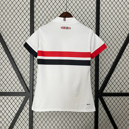 São Paulo Damen-Heimtrikot I 24/25 – Weiß