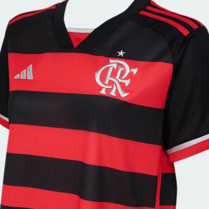 Trikot Damen Flamengo I 24/25 Adidas - Rot-Schwarz