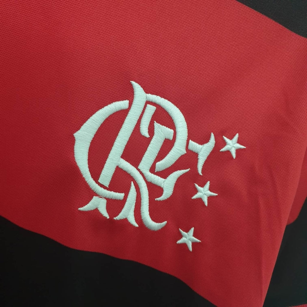 Trikot Flamengo Retro 1982 Rot-Schwarz - Adidas