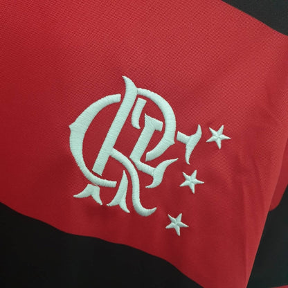 Trikot Flamengo Retro 1982 Rot-Schwarz - Adidas