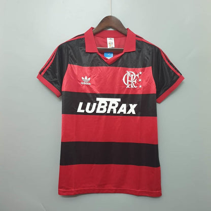 Trikot Flamengo Retro 1990 Rot und Schwarz - Adidas