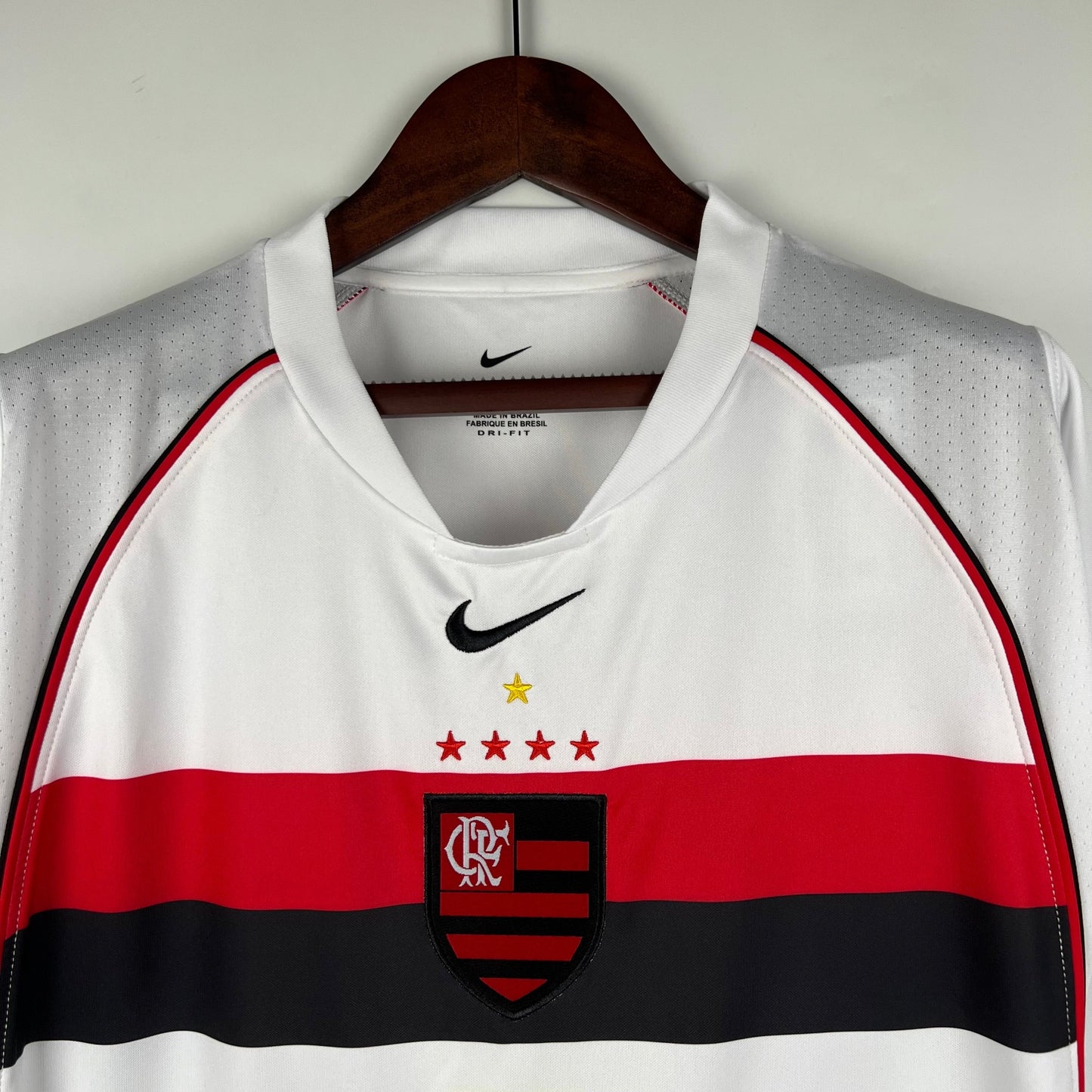 Trikot Flamengo Retro 2002 Weiß