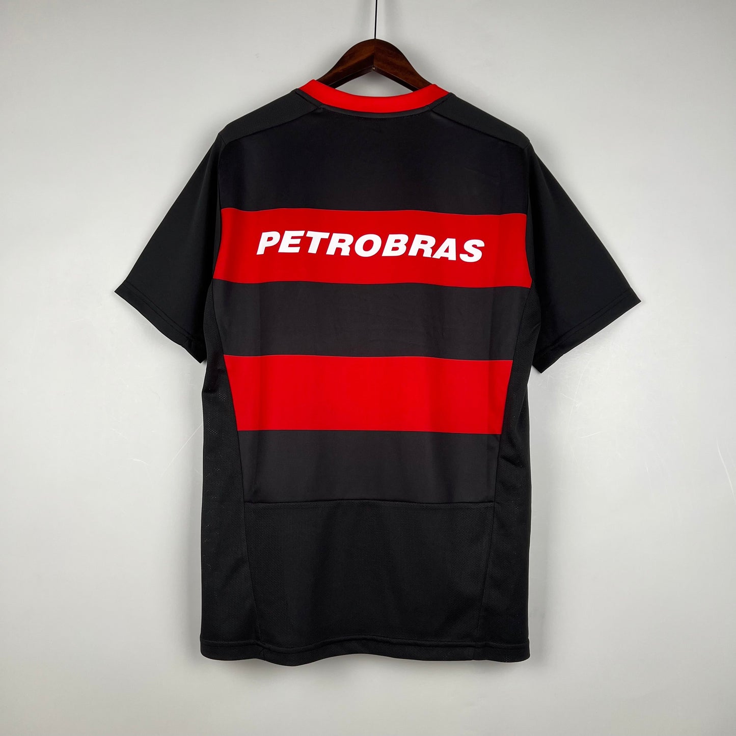 Trikot Flamengo Retro 2002 Rot und Schwarz