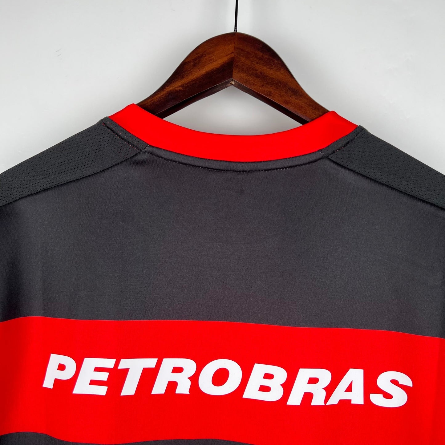 Trikot Flamengo Retro 2002 Rot und Schwarz