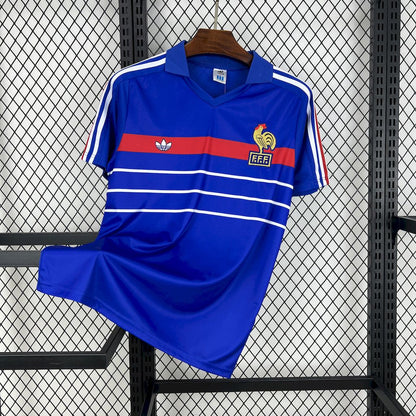 Jersey Frankreich Retro 1984 Heimtrikot