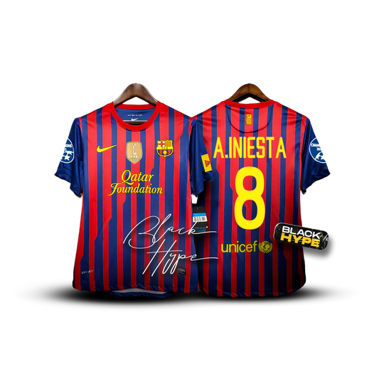Trikot Iniesta Barcelona 11-12 Legende