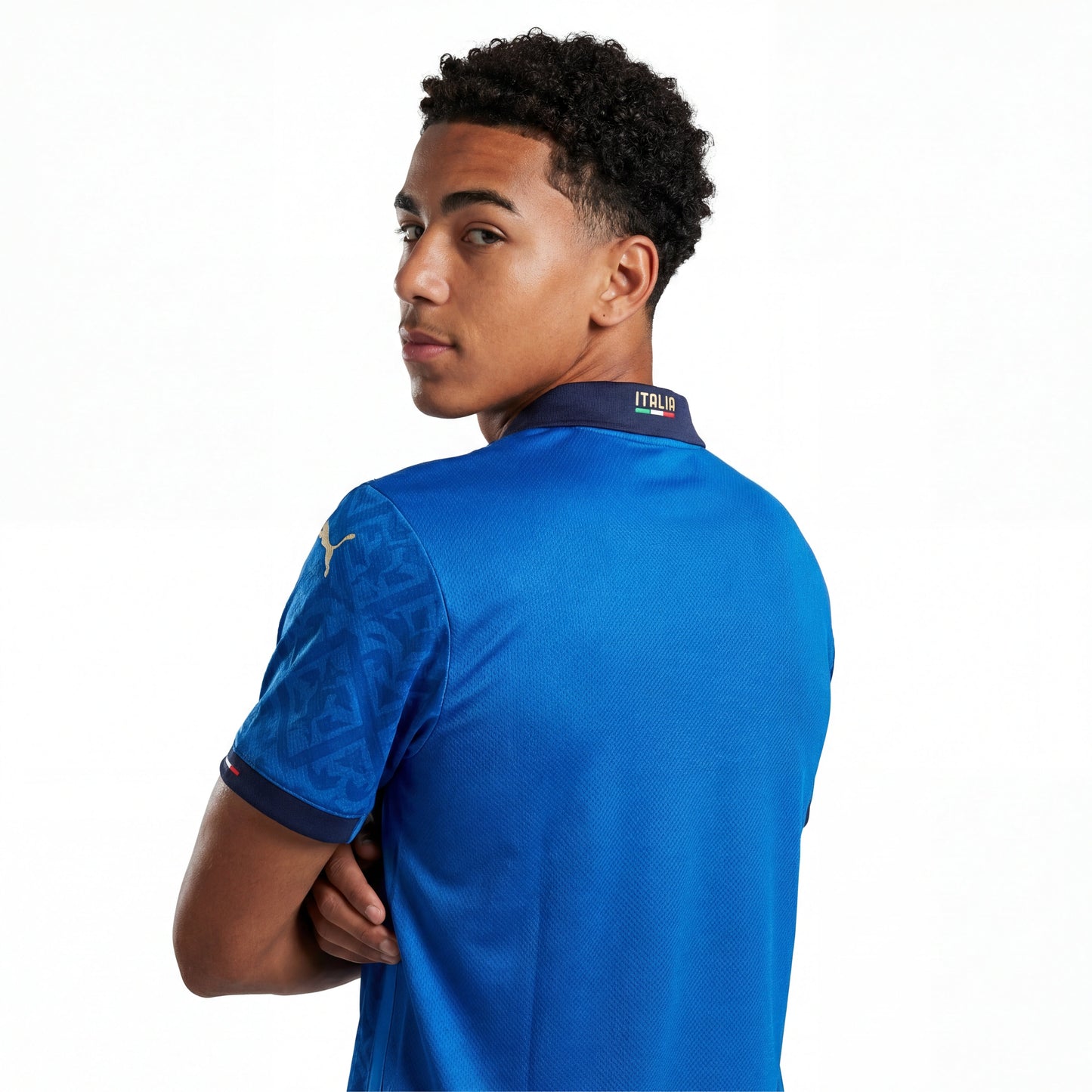 Trikot Italien [Finale Wembley] 2021 Puma - Blau