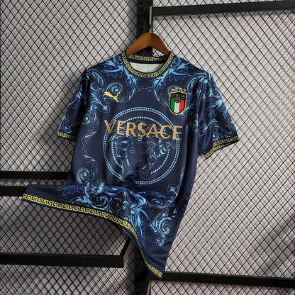 Trikot Italien x Versace - Puma - Blau
