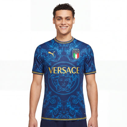 Trikot Italien x Versace - Puma - Blau