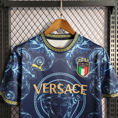 Trikot Italien x Versace - Puma - Blau