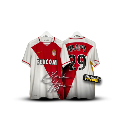 Trikot Mbappé Monaco 16-17 Legende