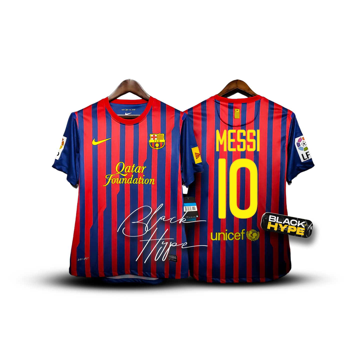Trikot Messi Barcelona 11-12 Legende