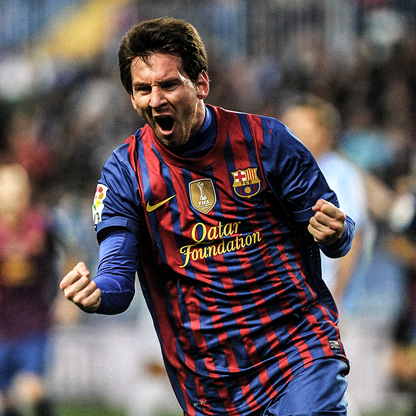Trikot Messi Barcelona 11-12 Legende