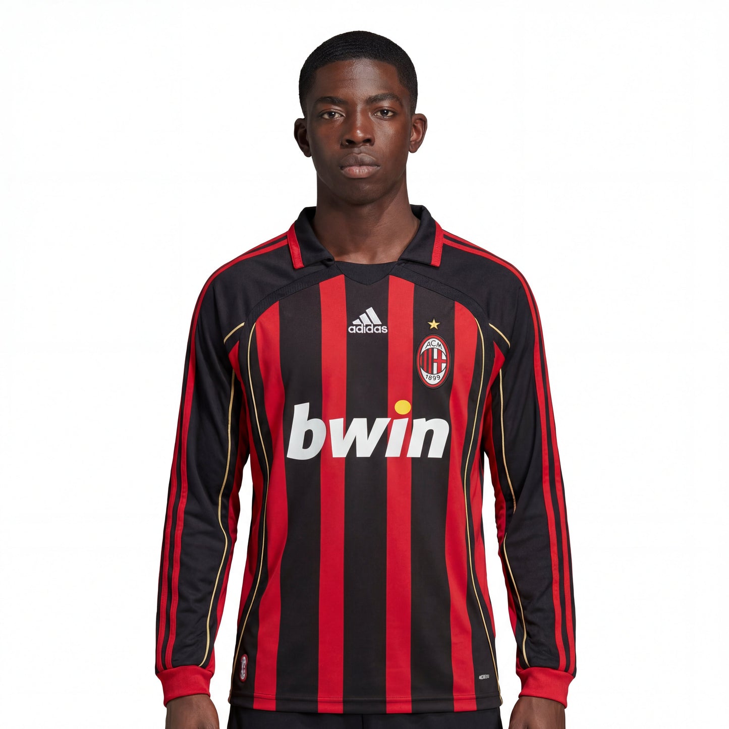 Trikot Milan Langarm Retro 2006/07