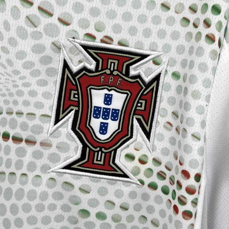 Trikot Portugal Langarm 25/26 - Weiß