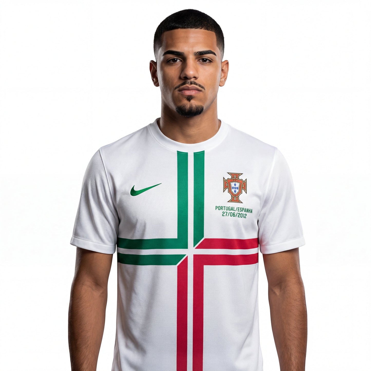 Trikot Portugal Retro 2012 Weiß - Nike