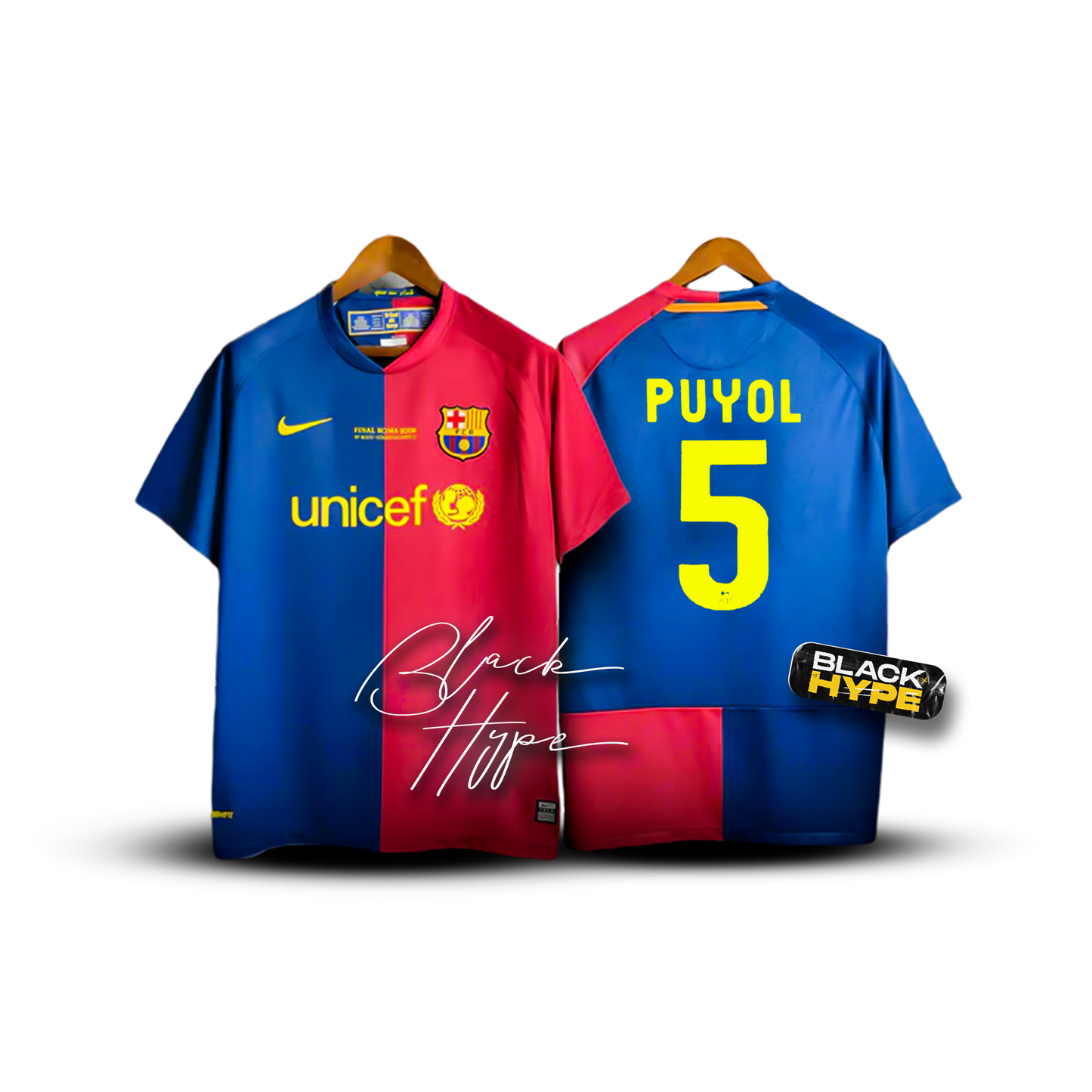 Trikot Puyol Barcelona 08-09 Legende