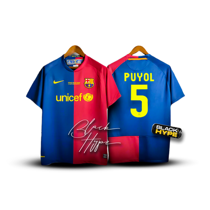 Trikot Puyol Barcelona 08-09 Legende