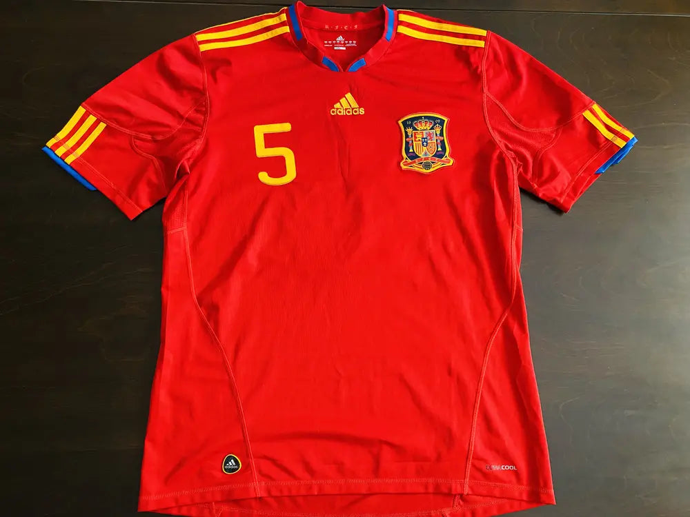 Trikot Puyol Spanien 2010 Legende