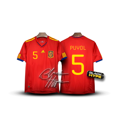 Trikot Puyol Spanien 2010 Legende
