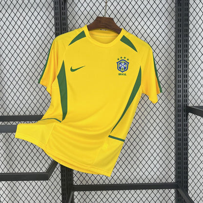 Trikot Retro Brasilien 2002/02 Heim