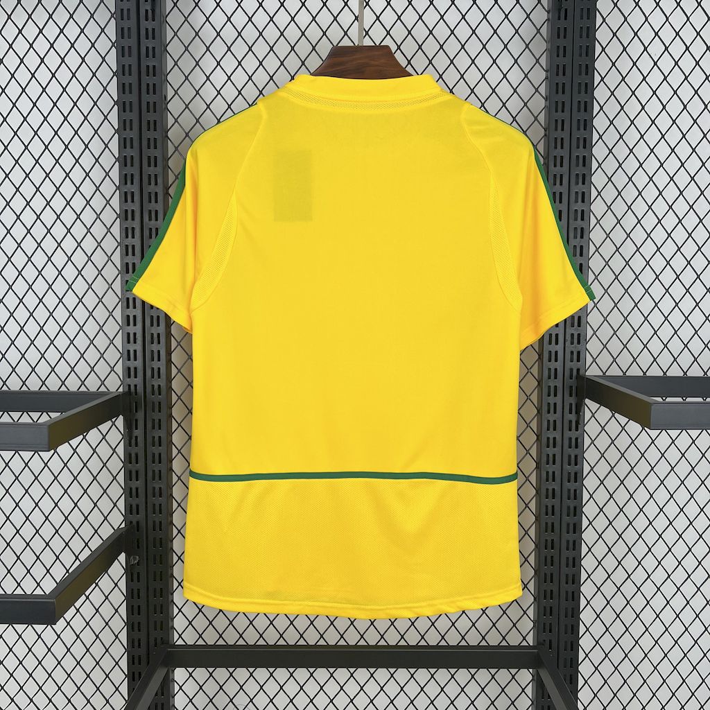 Trikot Retro Brasilien 2002/02 Heim