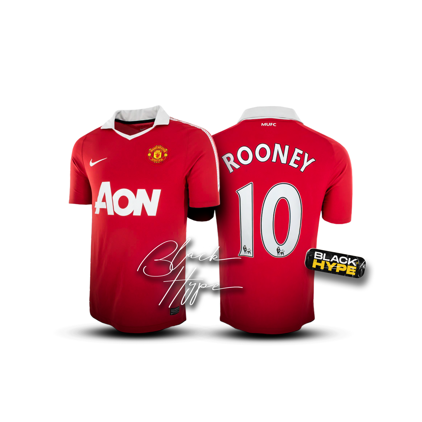 Rooney-Trikot Manchester United 10-11 Legende