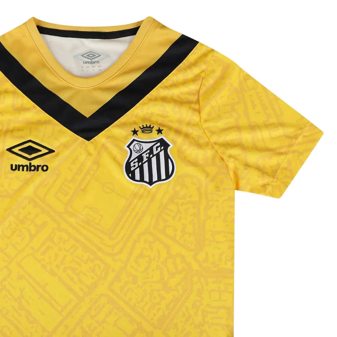 Trikot Santos Damen Drittes 24/25 – Gelb