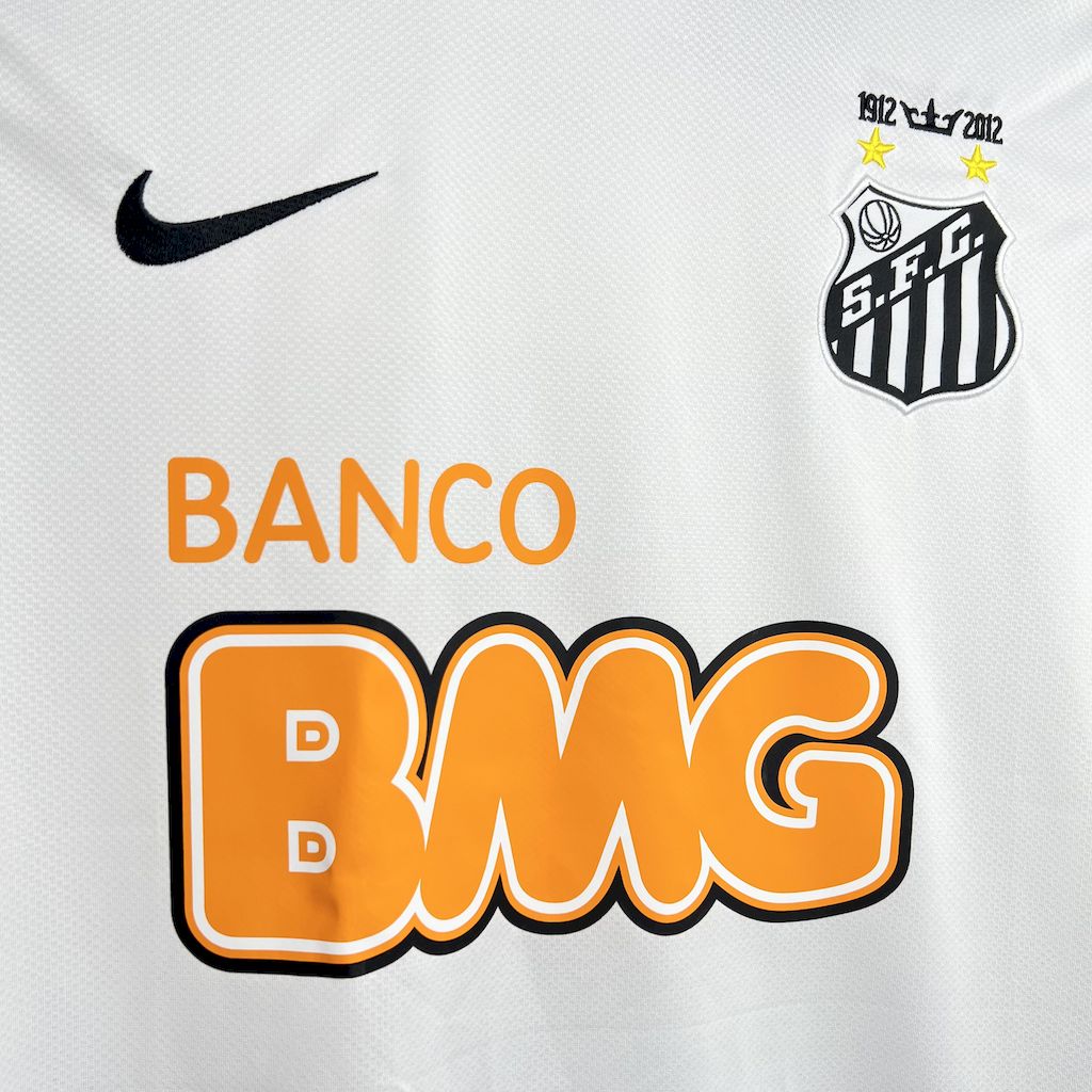 Trikot Santos Langarm Retro 2011/12 Heim
