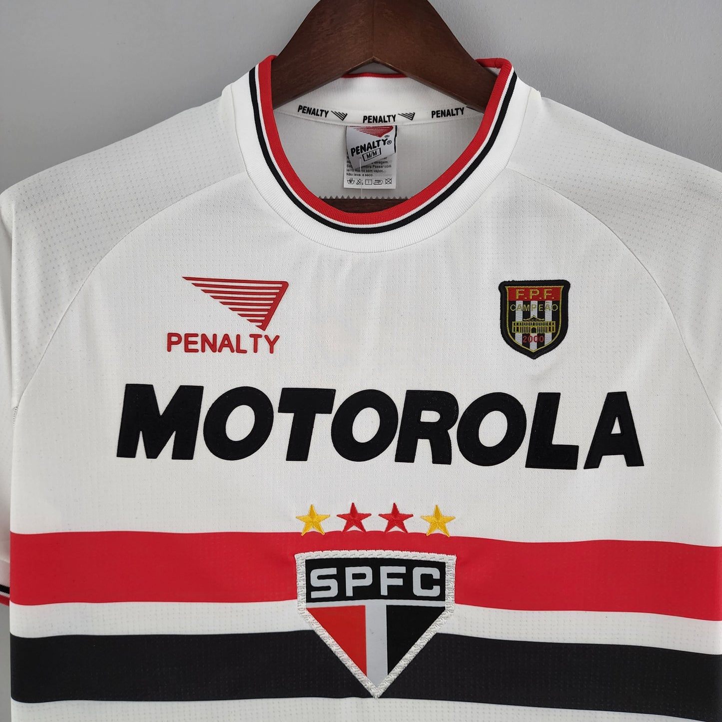 Trikot São Paulo Retro 2000 Heim