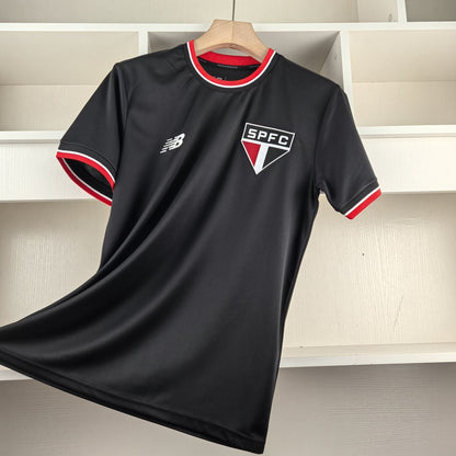 São Paulo Retro-Trikot - Schwarz