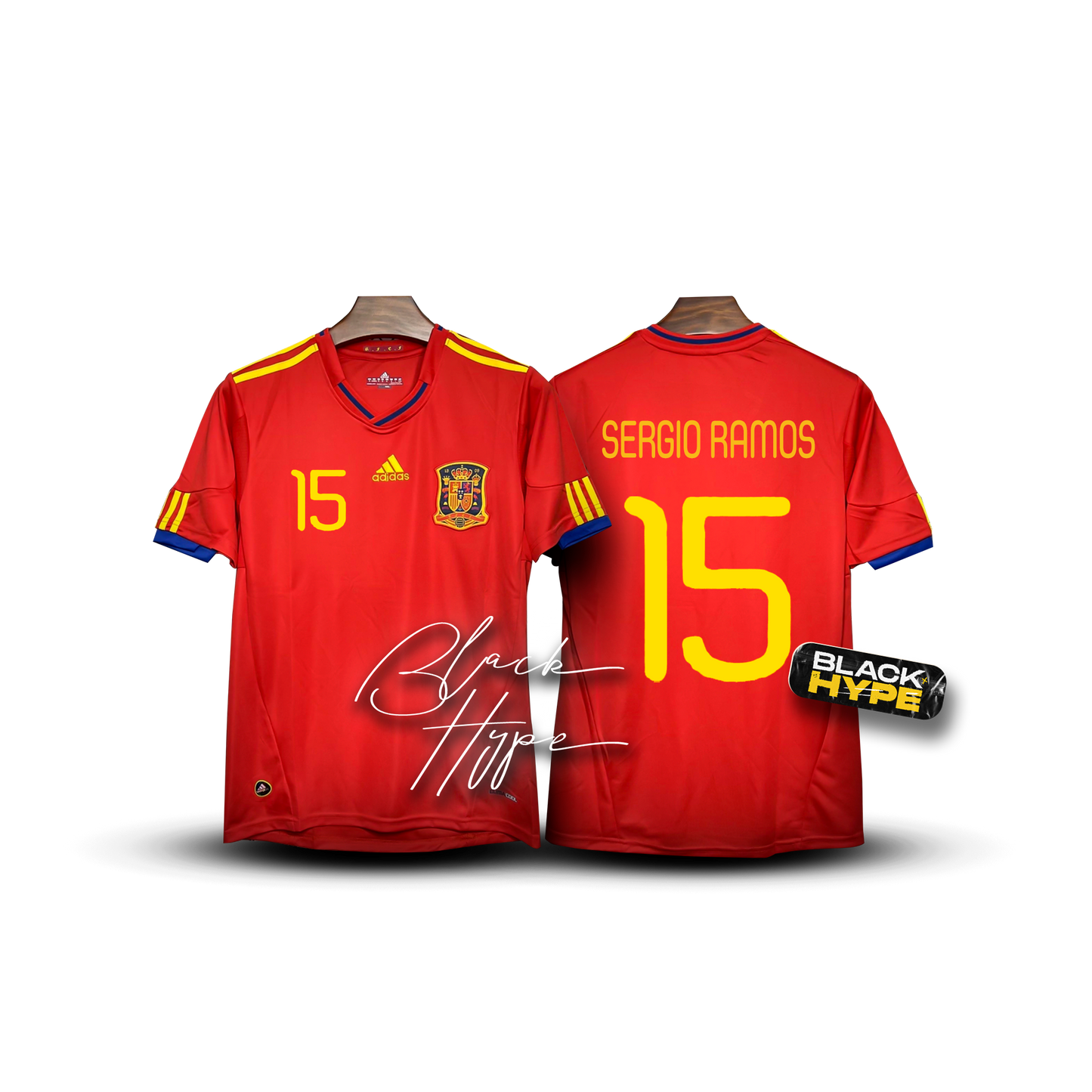 Trikot Sérgio Ramos Spanien 2010 Legende
