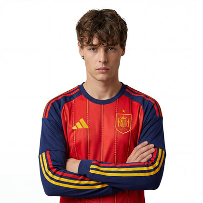Trikot Spanien 2026 Heim Langarm-Weltmeisterschaft